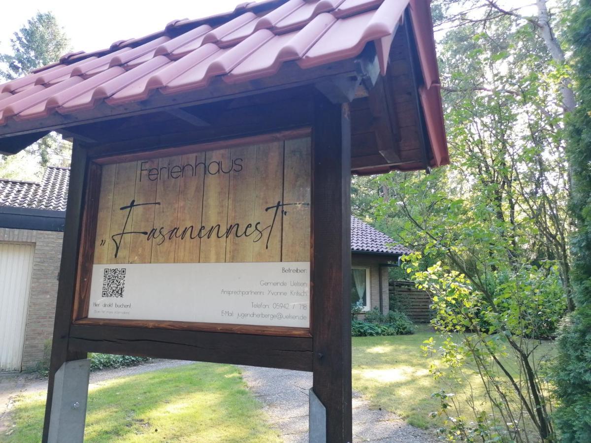 Ferienhaus Fasanennest Uelsen Bagian luar foto